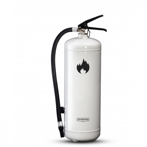 vit brandsläckare från Housegard 6 kg vit brandsläckare från Housegard 6 kg
